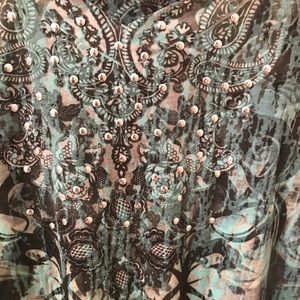 Beautiful burnout top